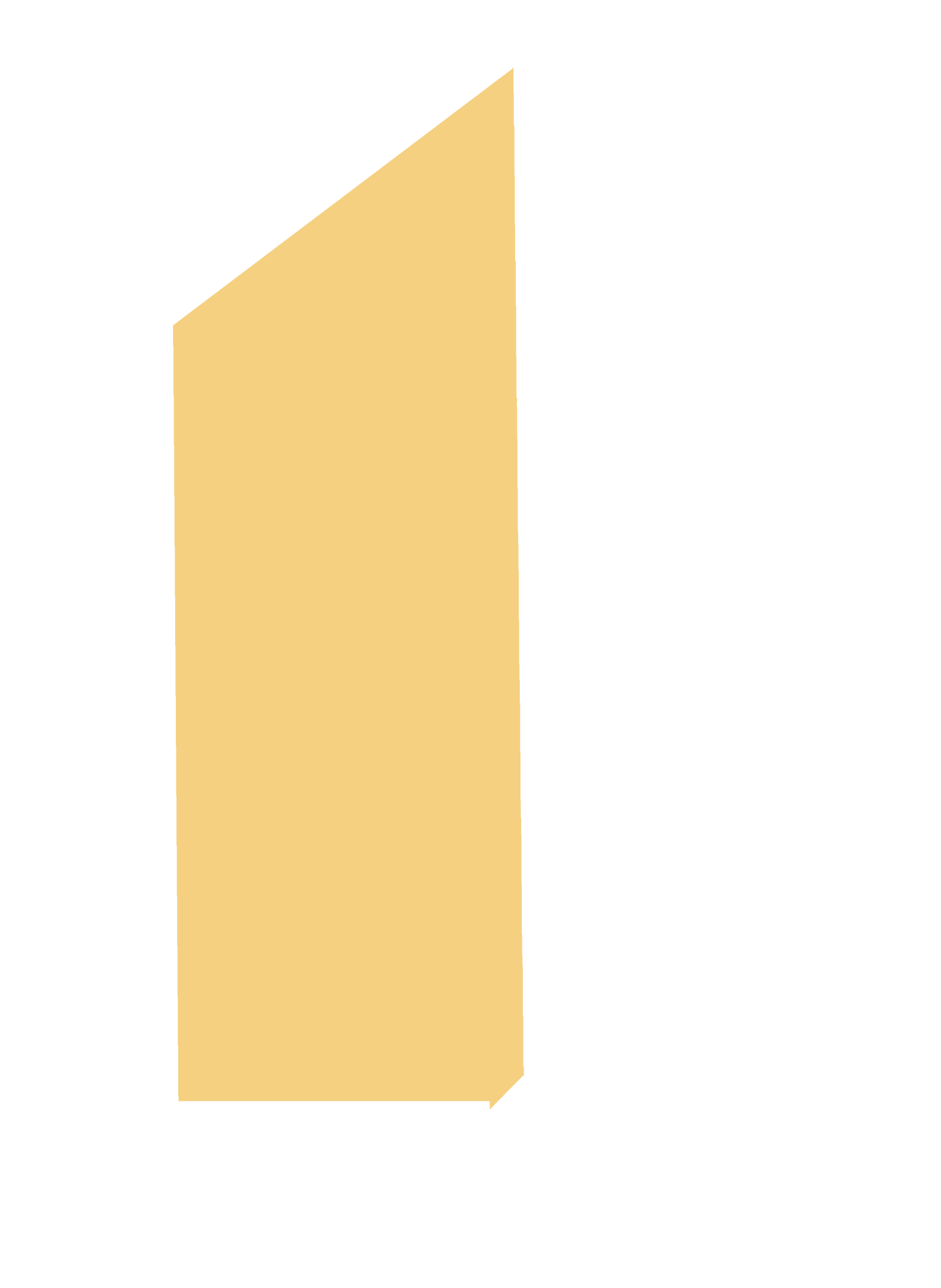 A yellow rectangle, Part of the collage 2